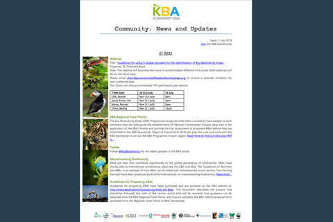 KBA Community Newsletter July 2019