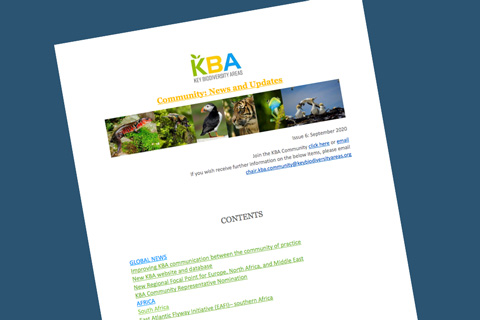 KBA Community Newsletter September 2020