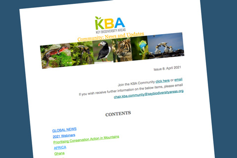 KBA Community Newsletter April 2021