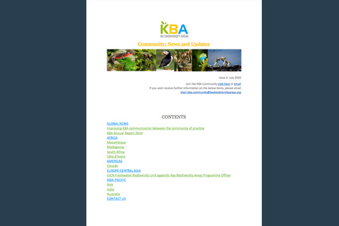 KBA Community Newsletter July 2020